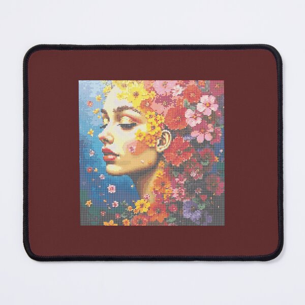 Item preview, Girl’s Tranquil Glow in Colorful Light designed and sold by MosaicFan.