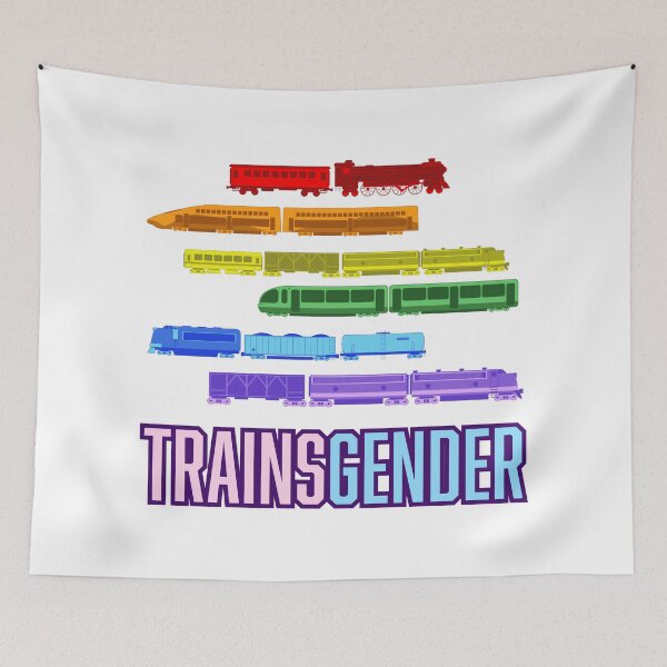 Item preview, Trains Gender designed and sold by JadeArmadillo.
