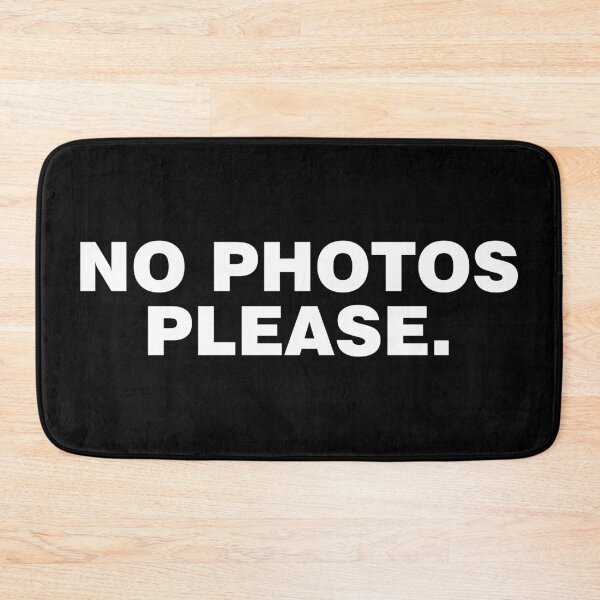 Item preview, NO PHOTOS PLEASE - Drama, Privacy, and Vibes designed and sold by CurlyDude.
