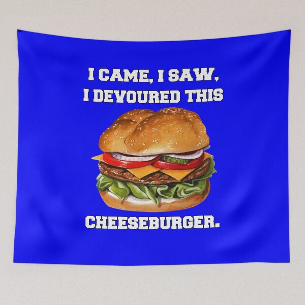 Item preview, Cheeseburger Lover I Came, I Saw, I Devoured This Cheeseburger designed and sold by fantasticdesign.
