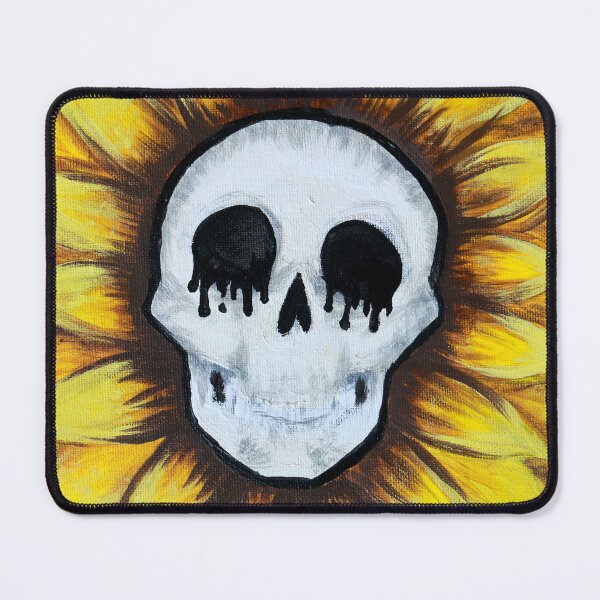 Item preview, Sunflower Skull designed and sold by VampireKitten.