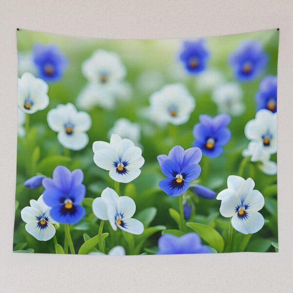 Item preview, Bluer than Blue Floral Collection - White & Blue Forget-me-not designed and sold by Dailywalker22.