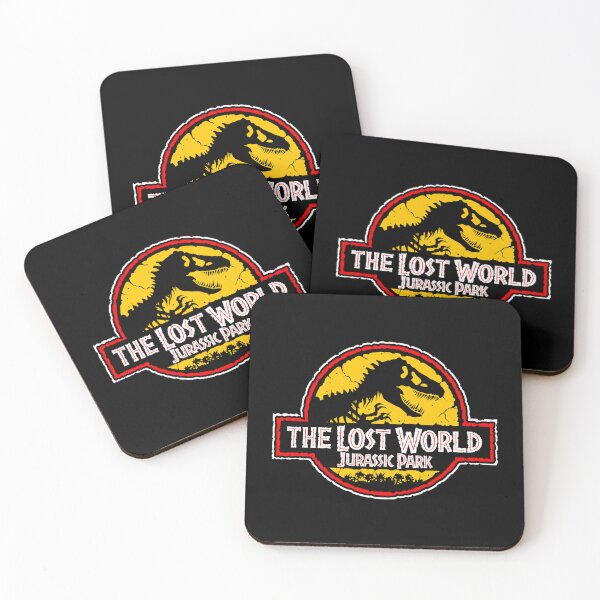 Item preview, yellow jurassic dinosaurs vintage logos  designed and sold by Blck-Acid-Devil.