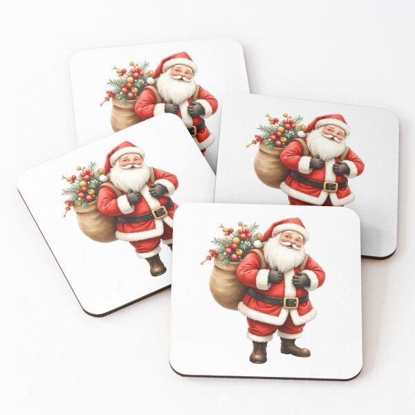 Item preview,  Cute Vintage Cartoon Santa Claus designed and sold by FunCartoonSpot.