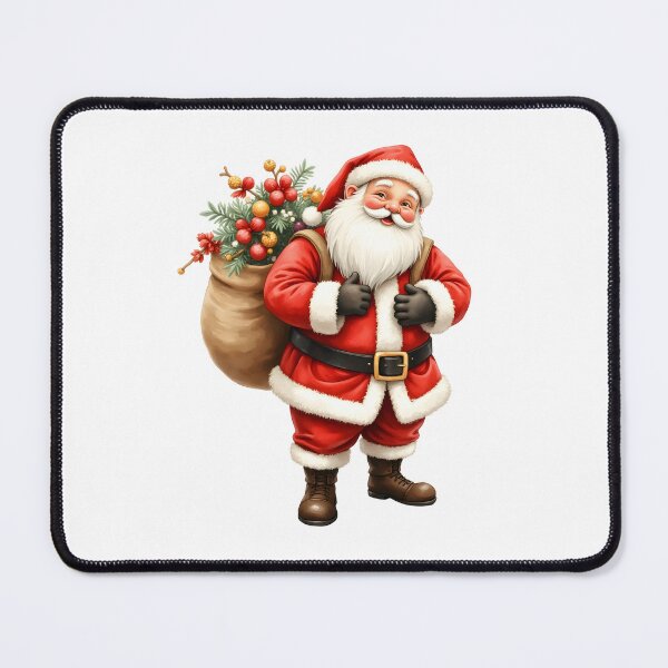 Item preview, Cute Vintage Cartoon Santa Claus designed and sold by FunCartoonSpot.