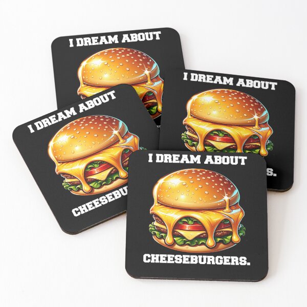 Item preview, Cheeseburger Lover I Dream About Cheeseburgers designed and sold by fantasticdesign.