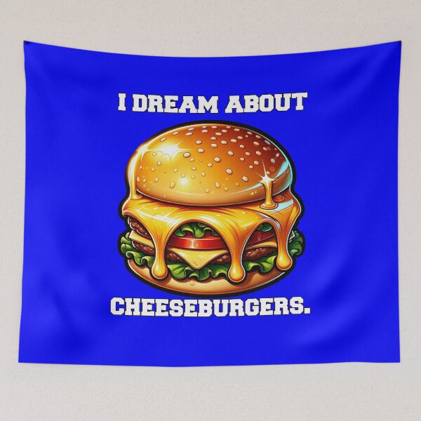 Item preview, Cheeseburger Lover I Dream About Cheeseburgers designed and sold by fantasticdesign.
