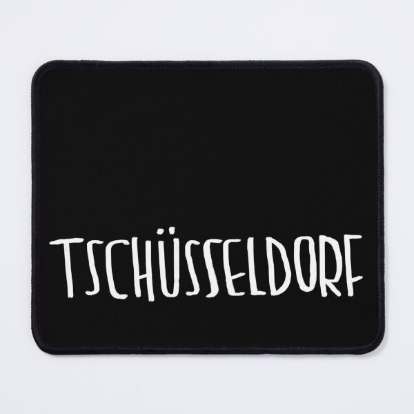 Item preview, Goodbye + Düsseldorf = Tschüsseldorf designed and sold by badlydrawnbabe.