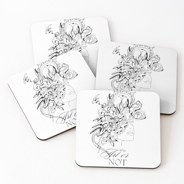 Item preview, Flower Woman Face designed and sold by MKLifestyle.