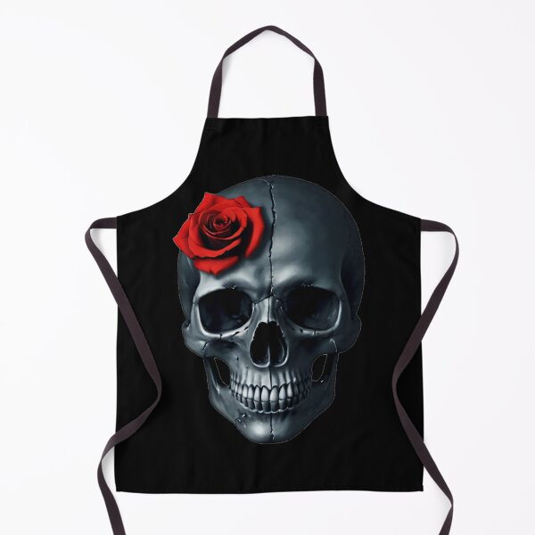 Item preview, Skull with a rose designed and sold by WOJDA-.