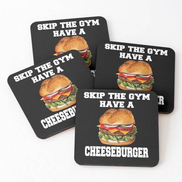 Item preview, Cheeseburger Lover Skip The Gym, Have A Cheeseburger designed and sold by fantasticdesign.