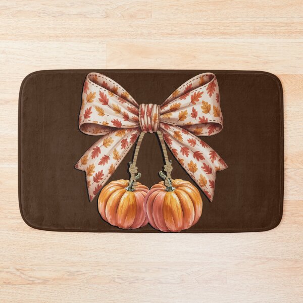 Item preview, Fall Coquette Bow Pumpkin designed and sold by tamdevo1.