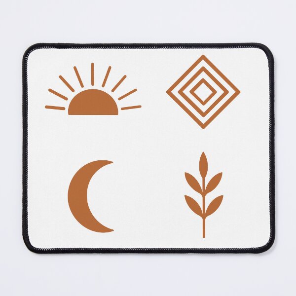 Item preview, Earthy Boho Icons designed and sold by PolinaMirralisa.