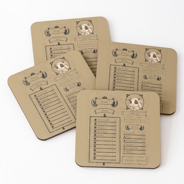 Item preview, Cally Character Sheet designed and sold by GriftingMediums.