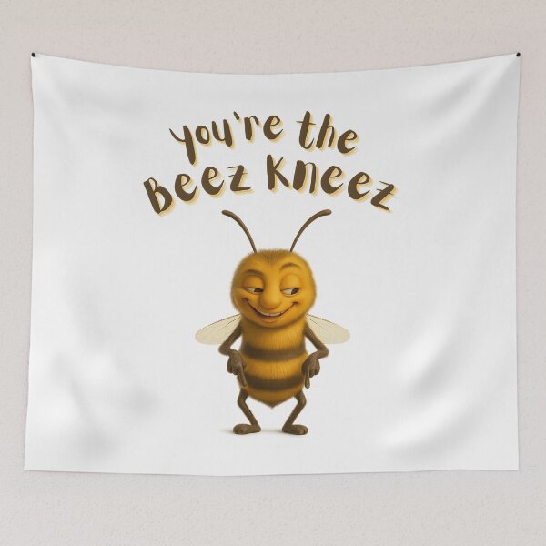 Item preview, You're the Beez Kneez designed and sold by Flobee's World.