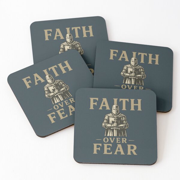 Item preview, Faith Over Fear Warrior Courage Design designed and sold by SimplySelim.