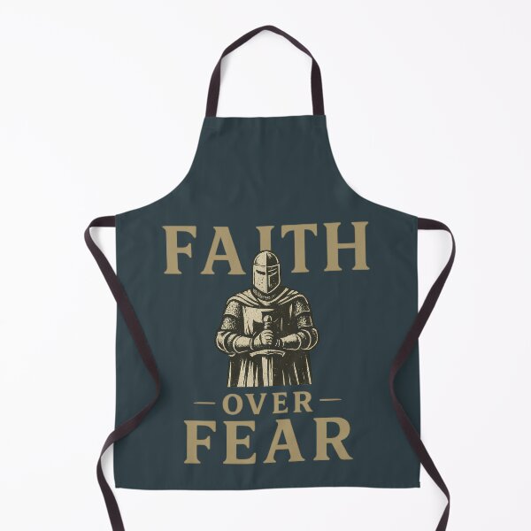 Item preview, Faith Over Fear Warrior Courage Design designed and sold by SimplySelim.