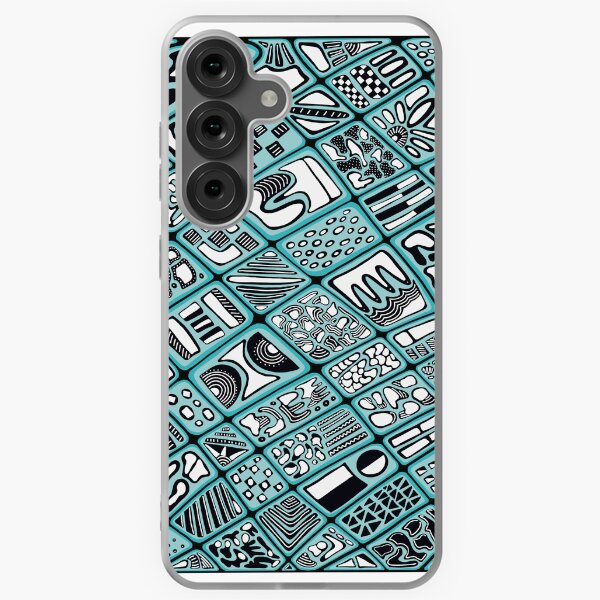 Item preview, Teal Abstract  designed and sold by DotsbyKylee.