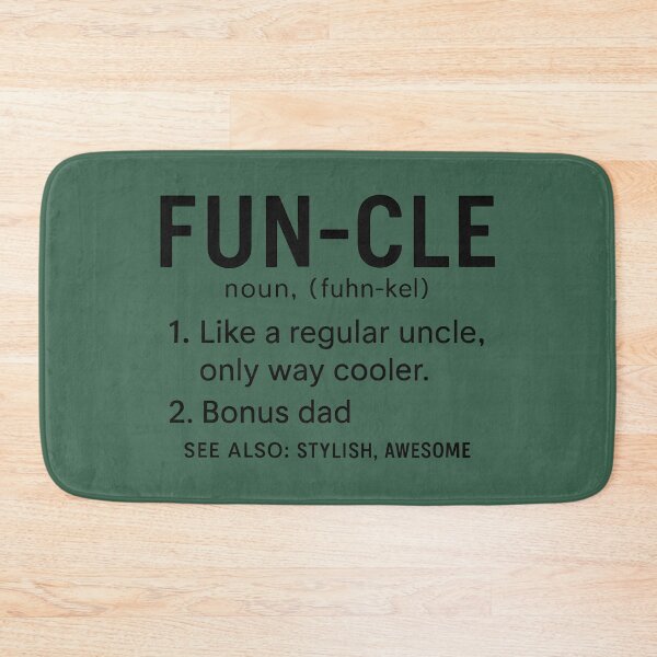 Item preview, Funcle  designed and sold by HowToCanadian.