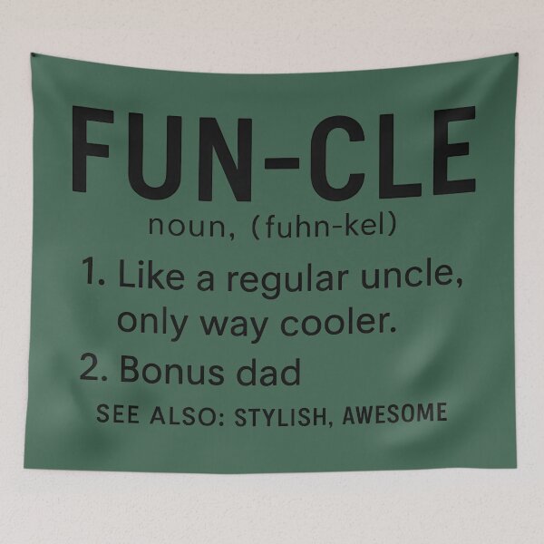Item preview, Funcle  designed and sold by HowToCanadian.