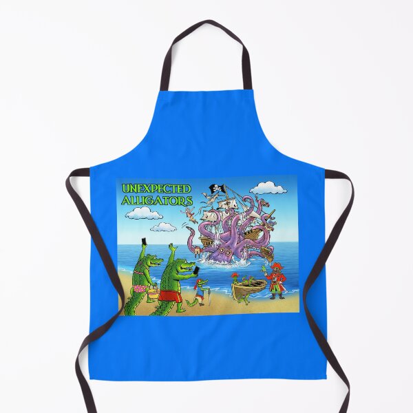 Item preview, Unexpected Alligators Stop To Admire The Kraken designed and sold by 3-Beans-Art.