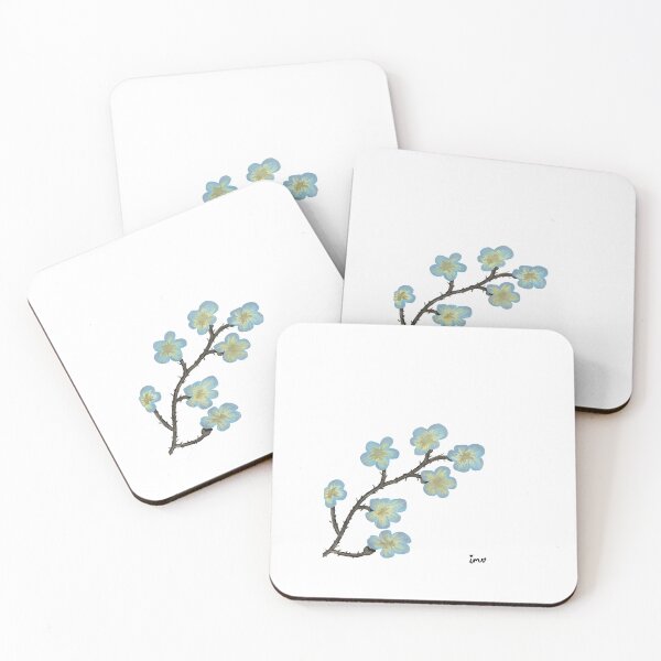 Item preview, Blue cluster of flowers designed and sold by ImsCreations.