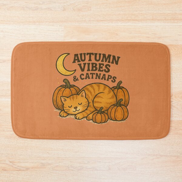 Item preview, Autumn Vibes and Catnaps designed and sold by FrictionMaxxing.