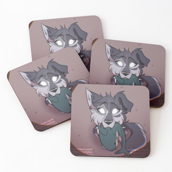 Item preview, Rocky with Blåhaj designed and sold by Winged-penny.
