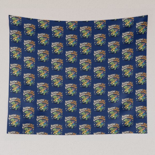 Item preview, Back To School Roaring Into Kindergarten Dino designed and sold by tamdevo1.