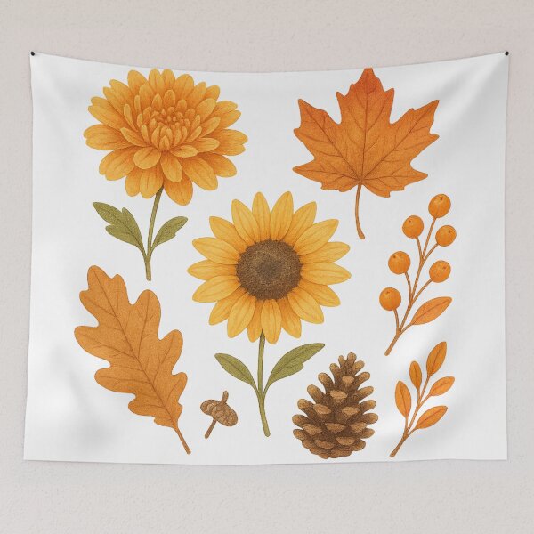 Item preview, Autumn leaves - happy season V2 designed and sold by DreamingAwake1.