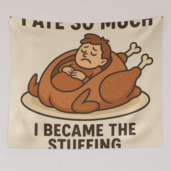 Item preview, I Became the Stuffing - Funny Thanksgiving Meme Design designed and sold by Estamp-you.