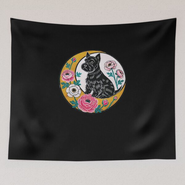 Item preview, Black Scottish Terrier designed and sold by FrictionMaxxing.