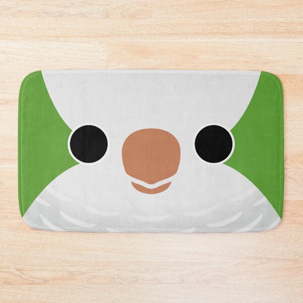 Item preview, The face of a Normal Monk Parakeet designed and sold by INKOYADO.