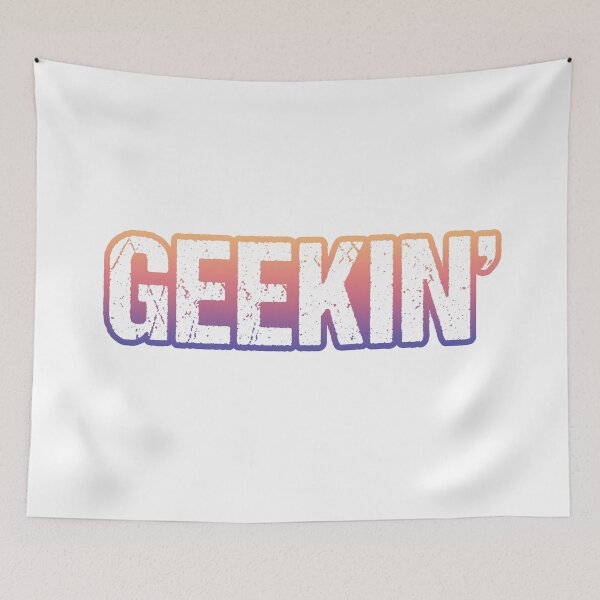 Item preview, Geekin', Sunset Outlined designed and sold by Memes N Lore .
