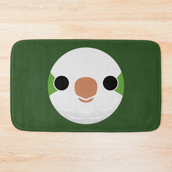 Item preview, The face of a Normal Monk Parakeet designed and sold by INKOYADO.
