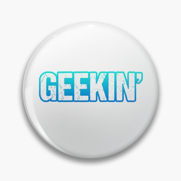 Item preview, Geekin', Blue Outlined designed and sold by Memes N Lore .