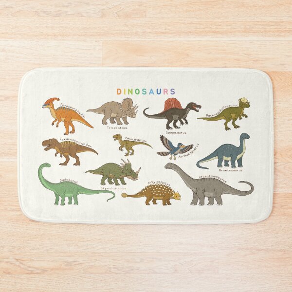 Item preview, Hand-Drawn Vintage Dinosaur Illustration Set – 12 Different Kinds designed and sold by ambisketch.