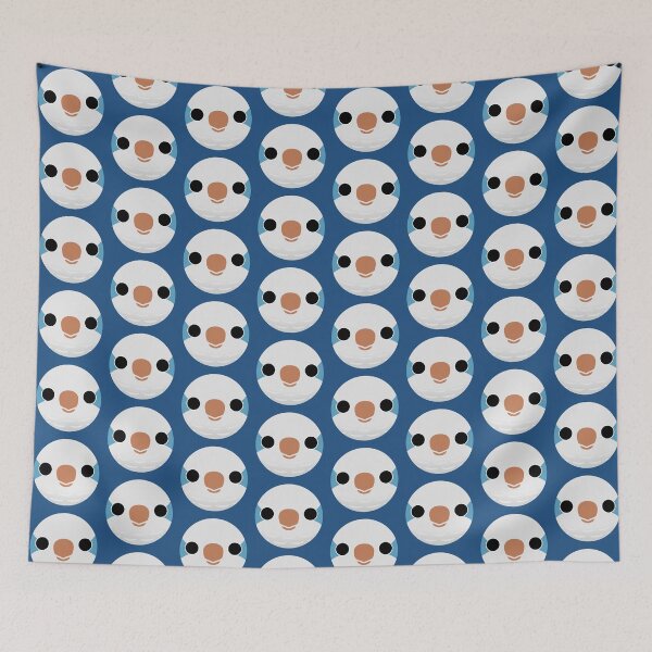 Item preview, La cara de un monje azul designed and sold by INKOYADO.