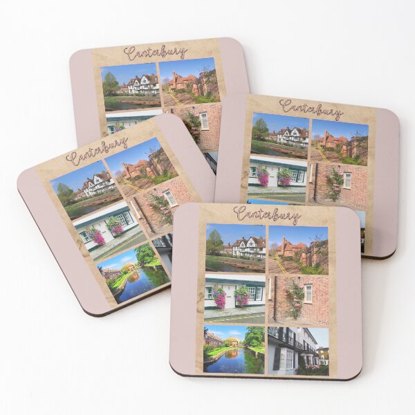 Item preview, Historical Canterbury England Kent Westgate gardens  and Stour  designed and sold by Coolparrotgirl.