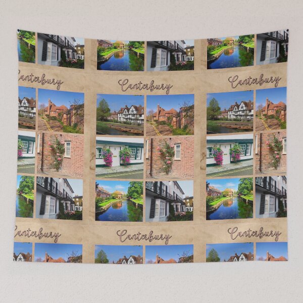 Item preview, Historical Canterbury England Kent Westgate gardens  and Stour  designed and sold by Coolparrotgirl.