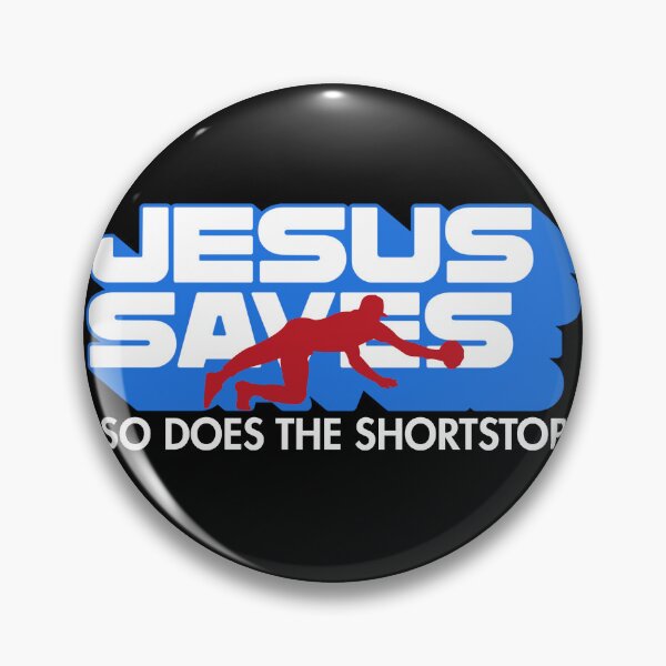Artikelvorschau, Jesus rettet, der Shortstop auch entworfen und verkauft von GiggleGooods.