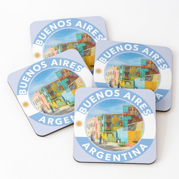 Item preview, Buenos Aires, Argentina Round Emblem designed and sold by travelwitheric.