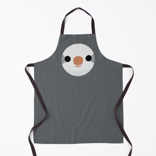 Item preview, The face of a Grey Monk Parakeet designed and sold by INKOYADO.