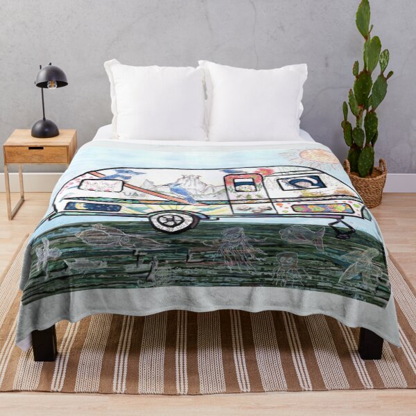 Item preview, The bluebird camper designed and sold by bibiwildstudio.