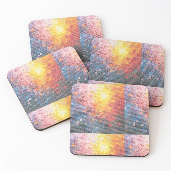 Item preview, Impressionist Mosaic in Bold Primary Bloom designed and sold by MosaicFan.