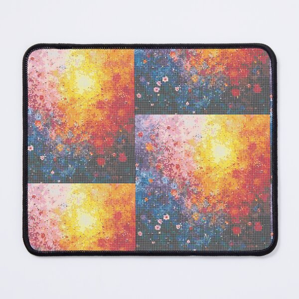 Item preview, Impressionist Mosaic in Bold Primary Bloom designed and sold by MosaicFan.