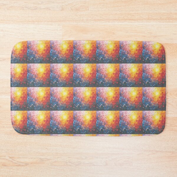 Item preview, Impressionist Mosaic in Bold Primary Bloom designed and sold by MosaicFan.