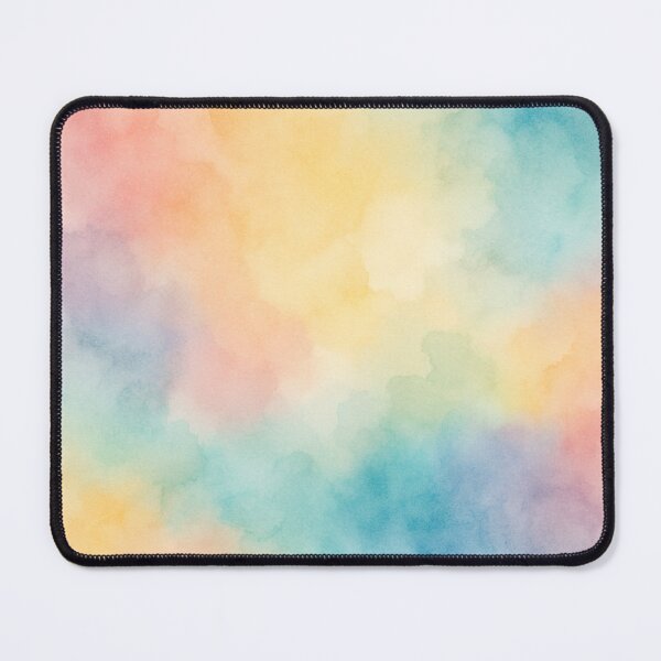 Item preview, Watercolor Pastel Rainbow Clouds designed and sold by WauWPrints.