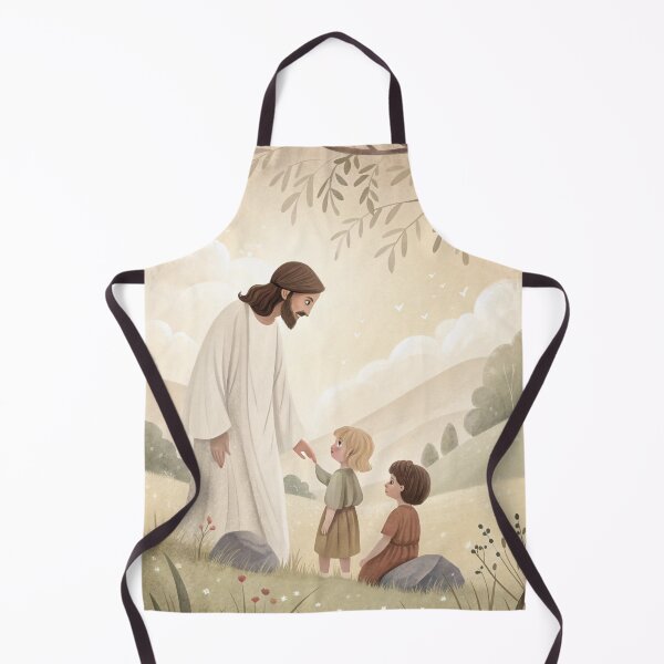 Item preview, Jesus and Children designed and sold by Fletcher-Rose Art.