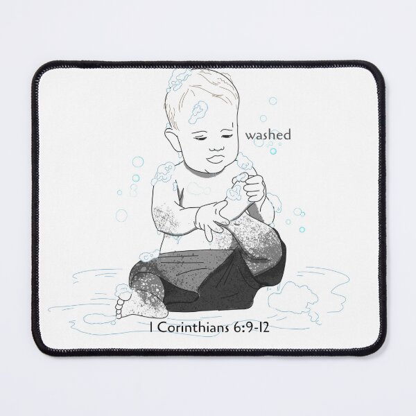 Item preview, Washed 1 Corinthians 6:9-12 designed and sold by RimbeyArt.